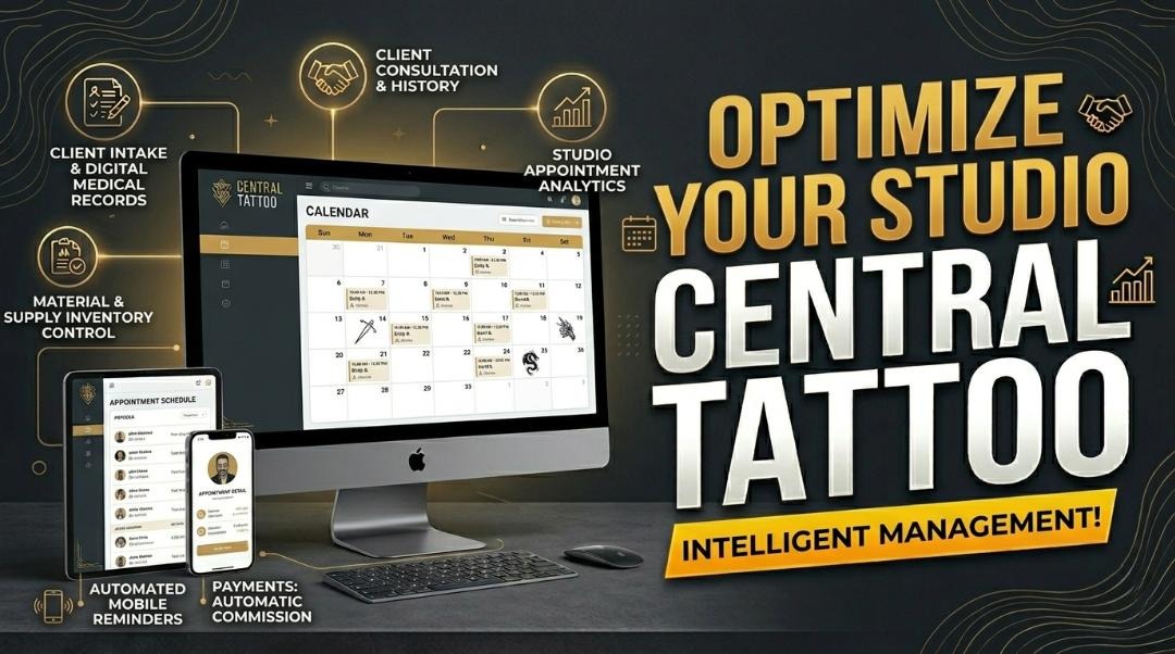 Central Tattoo — studio management system