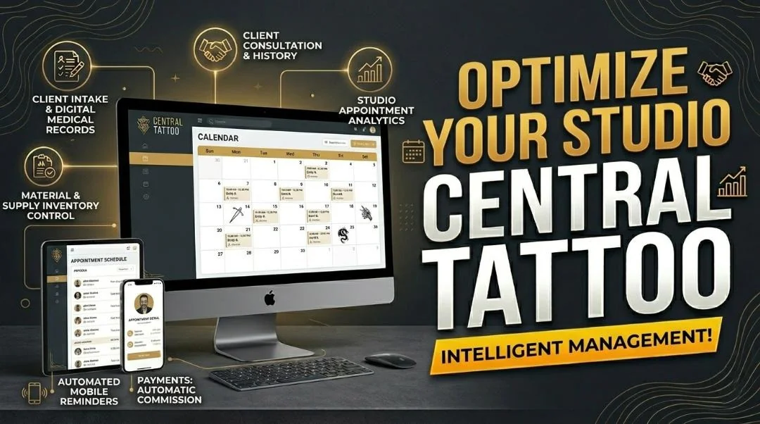Central Tattoo — studio management system