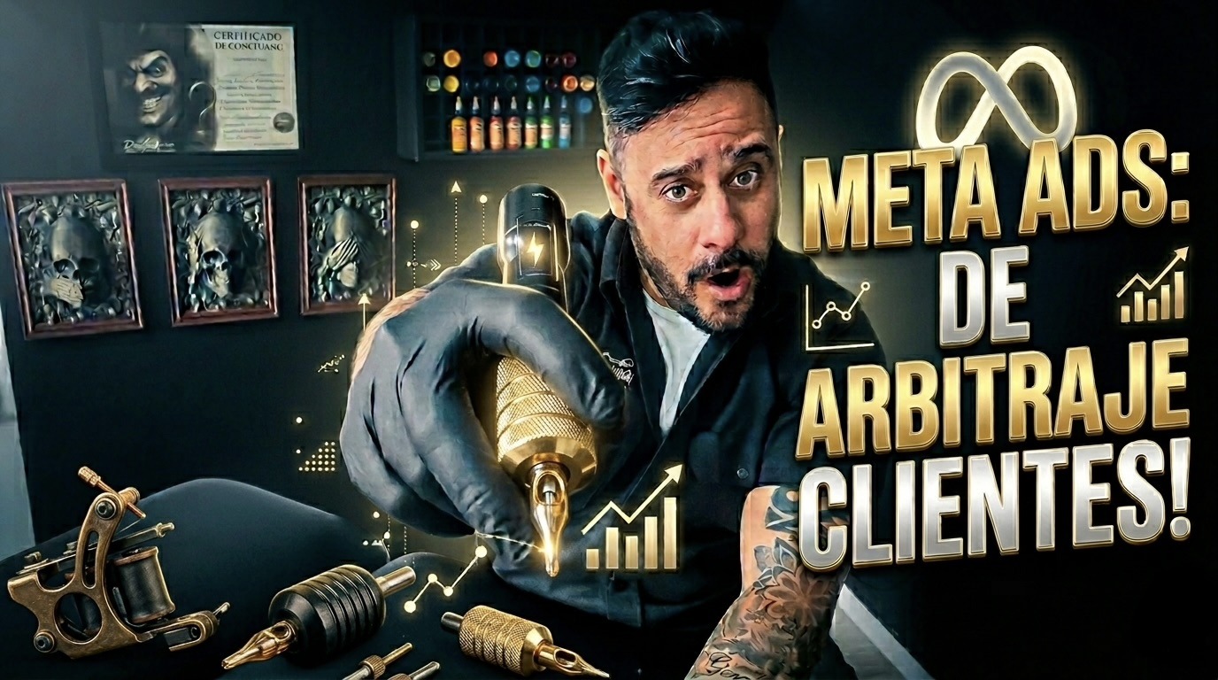 Meta Ads para tatuadores — cómo conseguir clientes con tráfico pagado