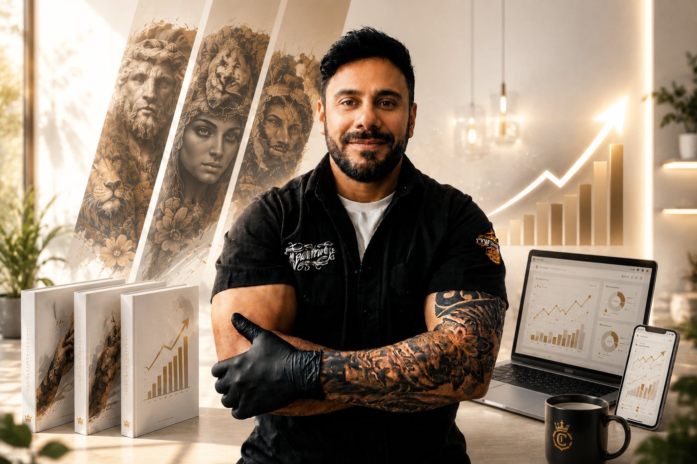Carlos Tattoo BH — ecossistema de materiais para tatuadores