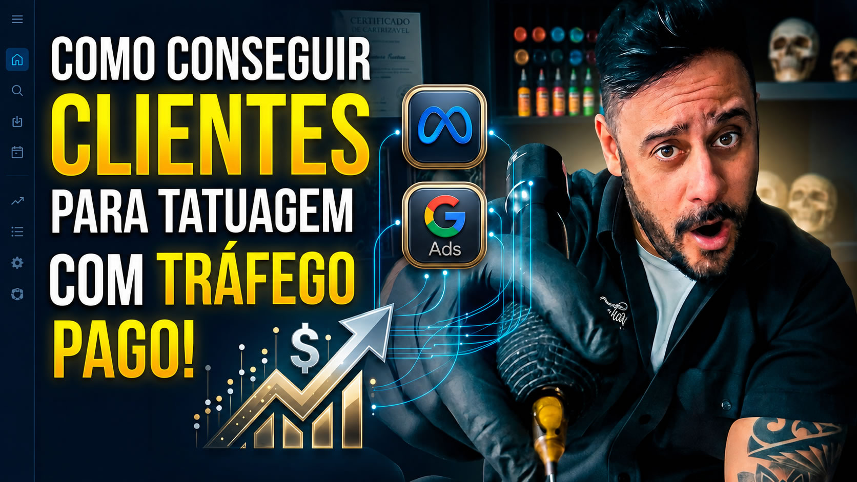Tráfego pago para tatuadores — Meta Ads 2026 estratégia completa