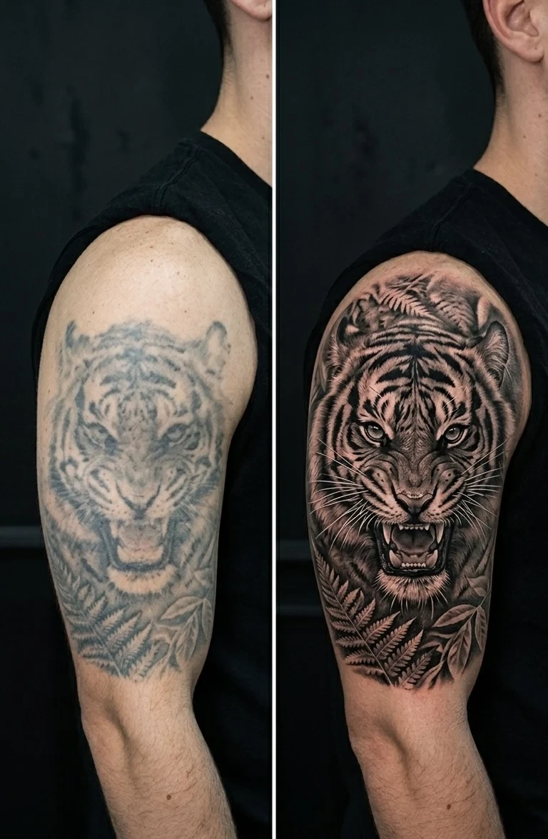 Cover up reforma BH — Carlos Tattoo BH