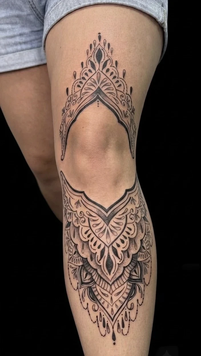 Tatuagem mandala ornamental BH — Carlos Tattoo BH