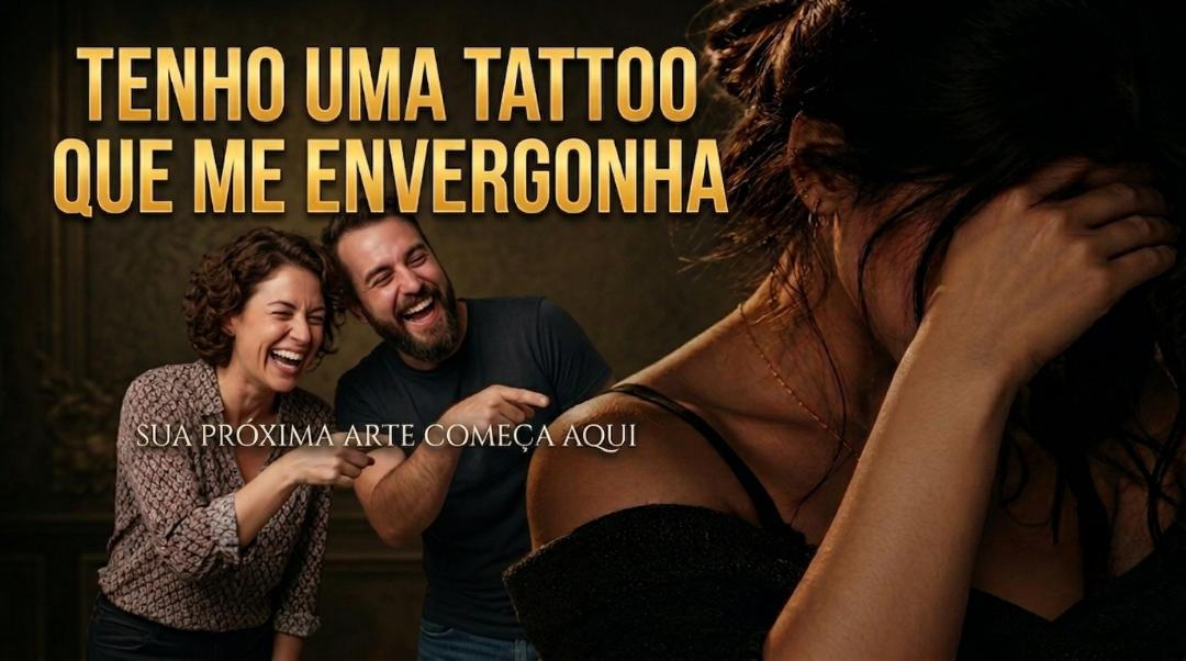 Tenho uma tattoo que me envergonha — Carlos Tattoo BH
