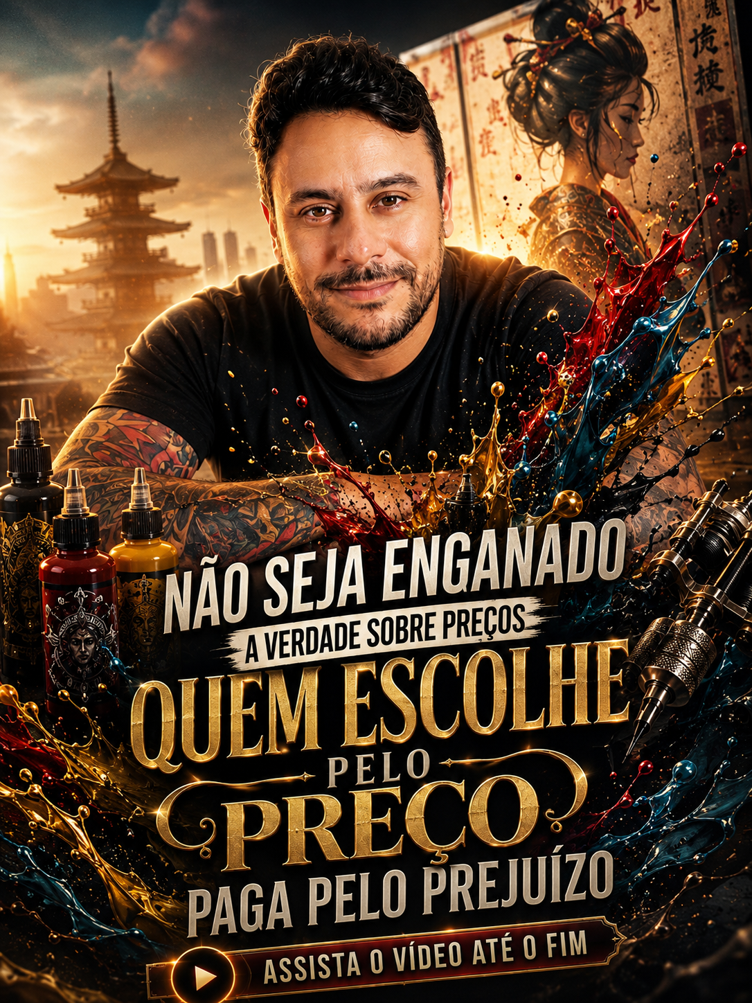 Tatuagem Barata Não Existe — Carlos Tattoo BH