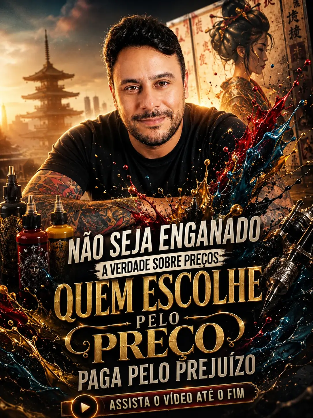 Tatuagem Barata Não Existe — Carlos Tattoo BH