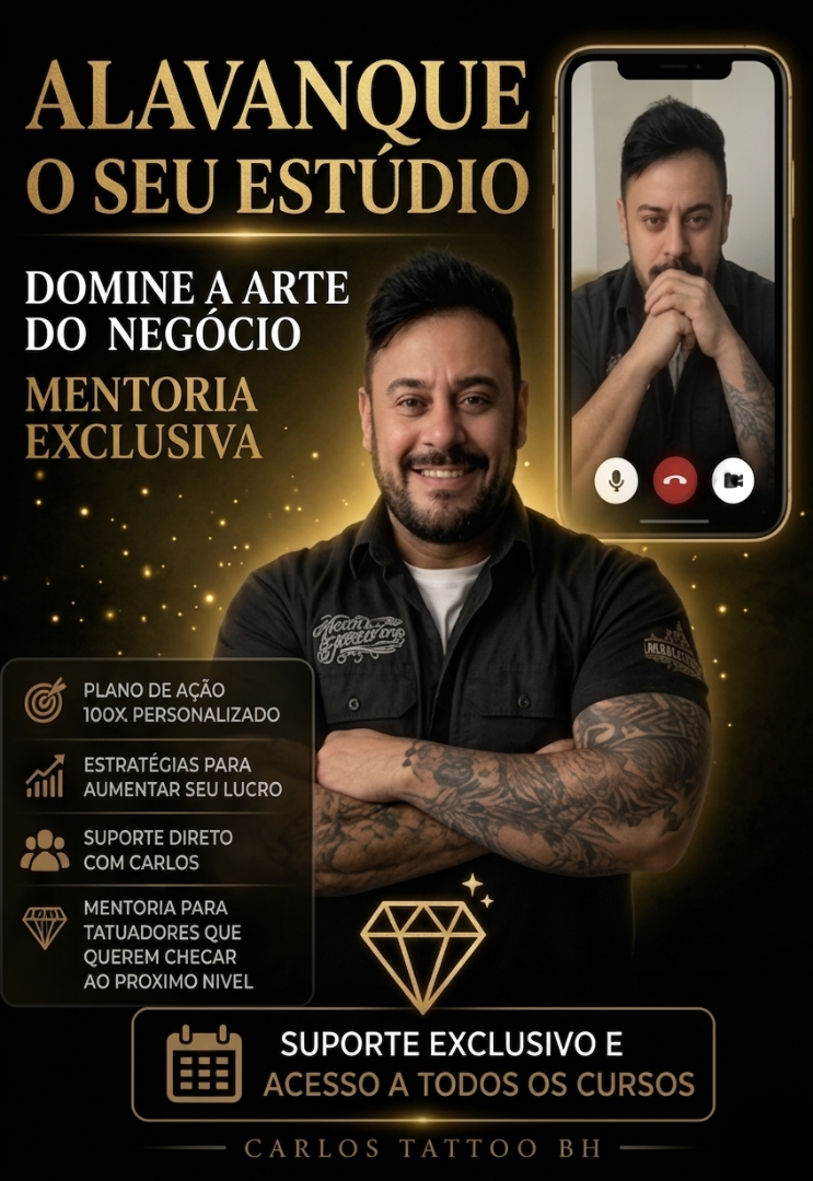 Carlos Tattoo BH — Mentoria VIP