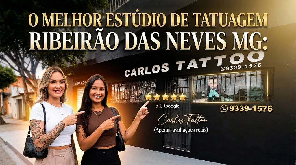 Tatuagem em Ribeirão das Neves MG — Carlos Tattoo BH, realismo, cover up e fineline